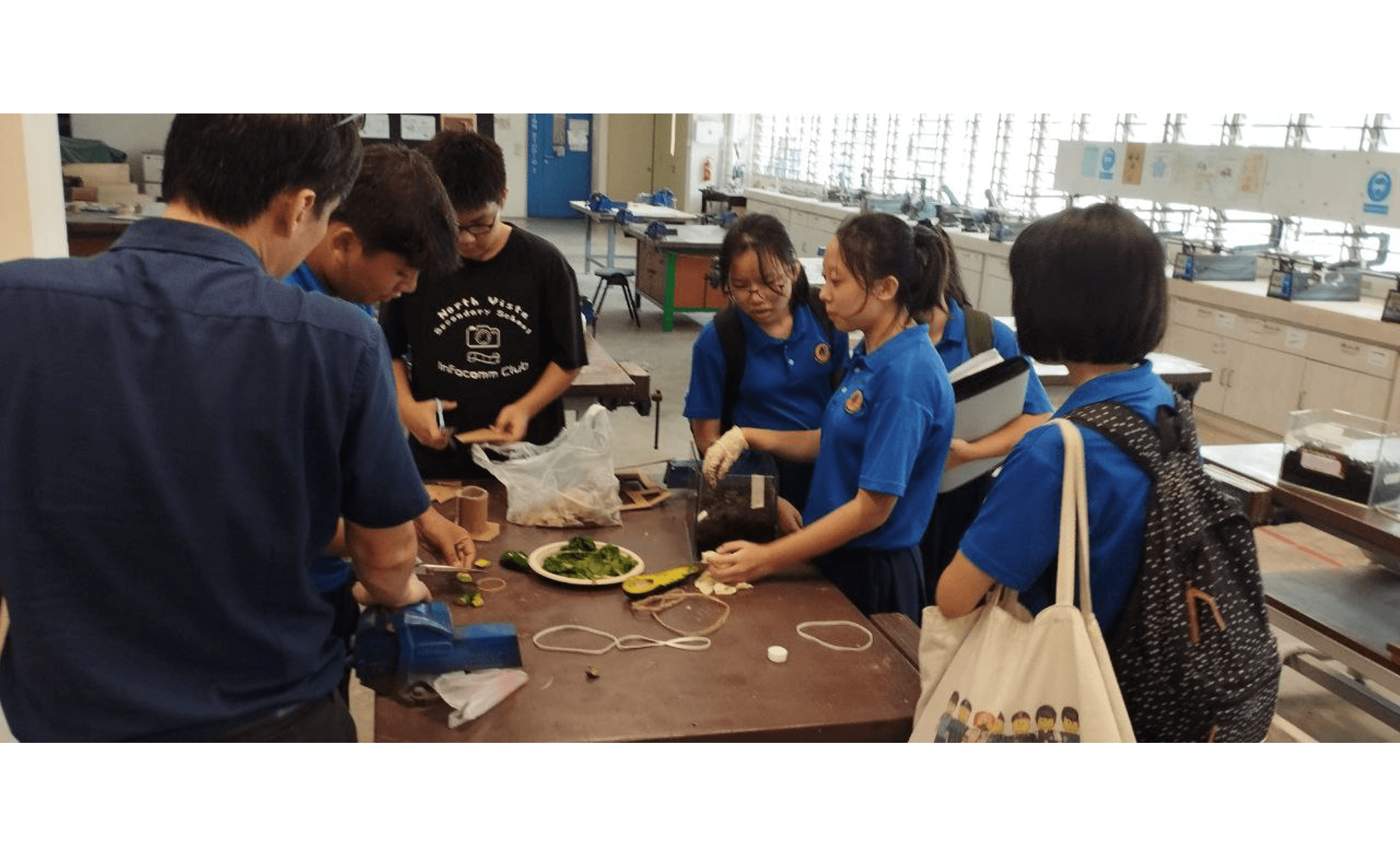 Composting Session at NVSS
